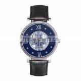3ATM Chinese Mechanical Mens Quartz Watch,mens Leather Mechanical Wrist Watches thumbnail-2