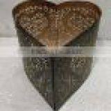 Metal Heart Candle Votives Made in India