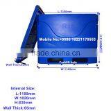 Insulated Vats Plastic Fish Tubs Fish Totes Ice Fish Cooler Fish Bin