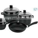7 Pcs Die-casting Aluminum Cookware Set thumbnail-1