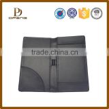 High quality faux leather or genuine leather cheque book holder