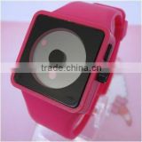 Fashion Special dial sport silicone rubber Smile Wrist watch