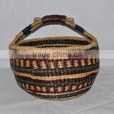 Natural Handmade Seagrass Picnic Basket