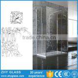 Frameless Tempered Glass Bathroom Window Glass Types thumbnail-1
