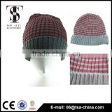 Long style wholesale winter beanie cap with woven tags