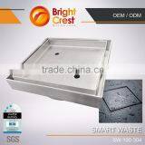 Smart Waste Rectangular Cast Iron Storm Floor Drain Cover