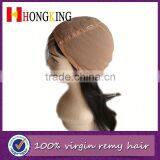Unprocessed Human Hair Lace Front Wig With Bangs Made In China thumbnail-4