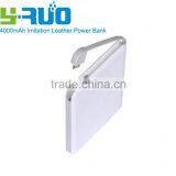 Mobile Power Bank Portable Charger With Built-in USB Charging Cable for Smartphones and Tablets thumbnail-6