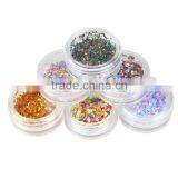 Hotselling Factory Wholesale Plastic Clear 3g Empty Nail Jar for Mirror Powder thumbnail-2