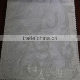 Wholesale hotel living room warp knitted sheer curtain fabric for ready made drape