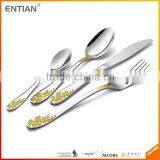 Cutlery Set Wooden Box, Cutlery Set 72, Gold Cutlery Set thumbnail-2