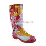 2013 Fashion Rubber Lady Boots