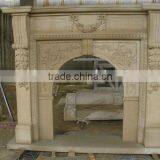 Sandstone Fireplace