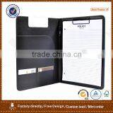 Top Grade PU A4 Leather Clipboard Folder for Hotel and Resteruant thumbnail-2