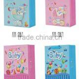 2015 Printed Cheap Middle 3D Paper Gift Bags With Handles With Logo Print Ribbon Handle Made in China Supplier and Manufacture thumbnail-1