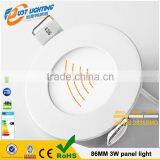 18W, Dia225*18mm Round LED Downlight Panel,moving Detectable LED Panel Radarers Led Ceiling Panel thumbnail-3