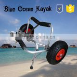 Multifunction Beach Trolley/Fishing Cart /Collapsible Kayak Cart,Surfboard Trailer, Folding Beach Cart