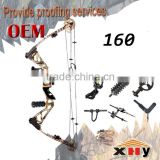Durable new design compound bow with accessories