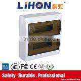 Double Rows Copper Terminal Surface Mount Plastic Electric Distribution Box