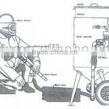 XDL-1805-A1 Honeycomb Floor Type Blasting Booth for Heavy Truck Manufacturing thumbnail-4