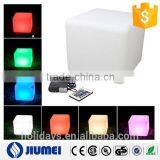 High quality with 16 Color Changing 10cm LED Cube Rechargeble LED Light