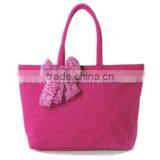 Canvas Rope Handle Beach Bag thumbnail-6