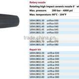 High Pressure Ceramic 280bar 4000psi Rotary Nozzle thumbnail-1