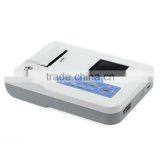 High Resolution 480*270 Wider Touch Screen Portable Standard 12 Lead Ecg Soft Keyboard Control thumbnail-3