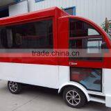Food Making Car Dinner Cart and Fast Food Four Wheel Snack Bus