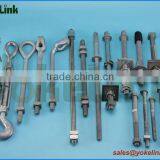 Broad Range Carbon Steel HDG Line Post Stud 5/8'' X7 1/2'' thumbnail-2