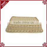 Washable Poly Rattan Cheap Price Supermarket Hotel Sundries Basket Kitchen Storage Rack thumbnail-5