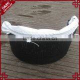 Pet Furniture All Weather Black Wicker Woven Luxury Pet Bed With Canopy thumbnail-4