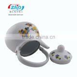 1.5L Pearl Shape Good Quality Enamel Tea Kettle Decorated thumbnail-6