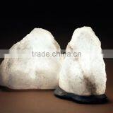 WHITE ROCK SALT CRYSTAL LAMPS thumbnail-1