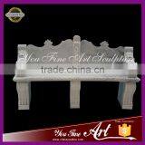 Hand Carved Decoration Marble Bench for Sales thumbnail-1