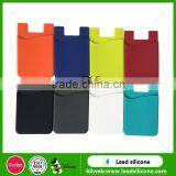 Universal Silicone Mobile Plone Card Holder,Silicone Card Pocket With 3M Stickers thumbnail-3