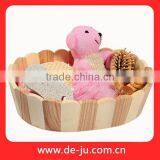 Small Cheap Massager Six Sisal Handle Wood Bath Set thumbnail-2