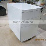 3 Drawer Mobile Pedestal BBF Cabinet Metal Steel 3 Drawer Mobile Pedestal Three Drawer Movable Cabinet Wagon thumbnail-1