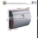 Stainless Steel Mailbox With Newspaper Holder thumbnail-2