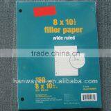 Notebook Wide Ruled Filler Paper 8" x 10-1/2" Stocklots thumbnail-1