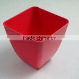 2016 Hot Selling Bio Eco Bamboo Fiber Square Flower Pot thumbnail-3