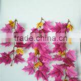 Home Curtain Gardens Edging Christmas Decorative 1ft to 2ft or 30cm to 60cm Artificial Silk Hanging Maple Branches EFYZ08 0601 thumbnail-4