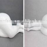 White Red Black Resin Naked Lady Home Decration Statue Art Piece thumbnail-5