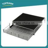 36pcs Coffee Pod Stand Black Metal Storage Drawer Holder for Coffee Capsules thumbnail-2