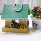 Finished Colorful Handmade Wooden Bird Nest thumbnail-4