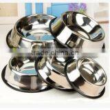 Large Capacity Stainless Steel Dog Bowl, PET Feeding Bowl, Cat Bowl (32oz) thumbnail-1