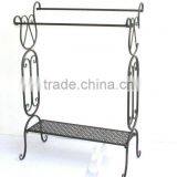 Free Standing Metal Towel Rack thumbnail-1