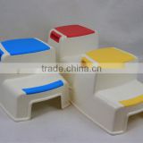 plastic kids step ladder stool with non slip surface