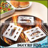 3-Piece BBQ Tool Cast Iron Grill Press,Stainless Steel Meat Press thumbnail-2