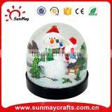 Polyresin Santa and Snowman Snow Globe for Christmas Ornaments Gifts thumbnail-4
